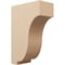 Ekena Millwork 12"W x 24"D x 36"H Classic Van Buren Rough Cedar Woodgrain TimberThane Corbel, Primed Tan CORUR12X24X36VANRCPR - alternate 1